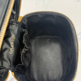 Chanel Vintage Caviar Vanity Case