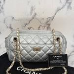 Chanel Reissue Silver Camera Bag