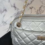 Chanel Reissue Silver Camera Bag