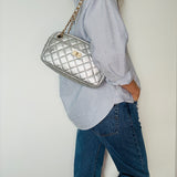 Chanel Reissue Silver Camera Bag
