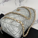 Chanel Reissue Silver Camera Bag