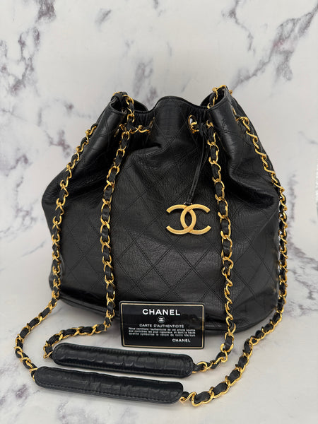 Rare Chanel Gabrielle Bucket Bag