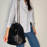 Rare Chanel Gabrielle Bucket Bag