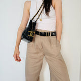 Chanel Matelasse Bag with CC Charm