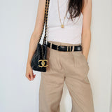 Chanel Matelasse Bag with CC Charm