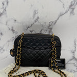 Chanel Double Chain Crossbody Bag