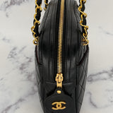Chanel Double Chain Crossbody Bag