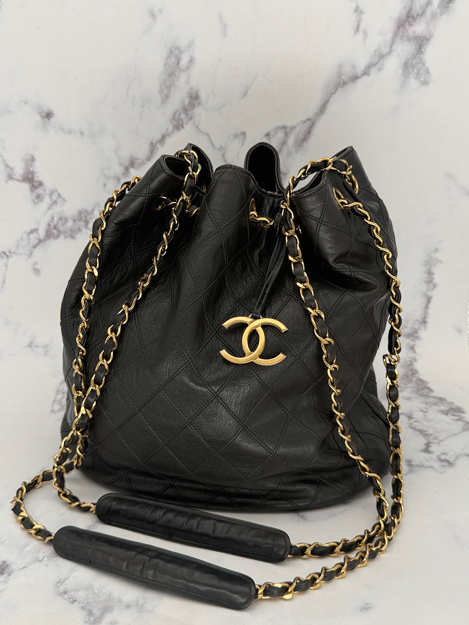 Rare Chanel Gabrielle Bucket Bag