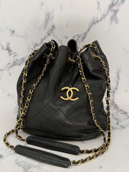 Rare Chanel Gabrielle Bucket Bag