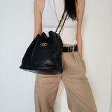 Rare Chanel Gabrielle Bucket Bag