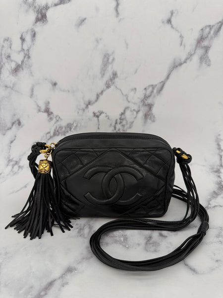 Rare Chanel Logo Camera Bag