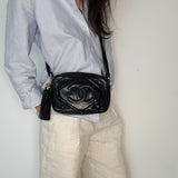 Rare Chanel Logo Camera Bag