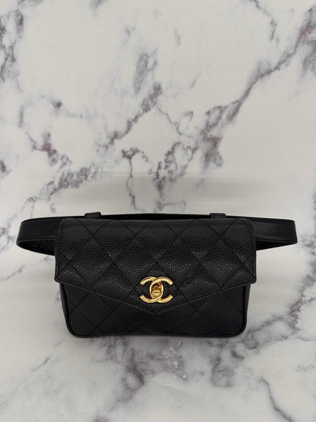 Chanel Caviar Belt Bag