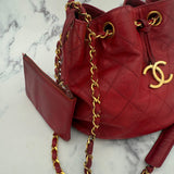 Rare Chanel Gabrielle Bucket Bag