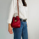 Rare Chanel Gabrielle Bucket Bag