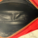 Rare Chanel Logo Camera Bag in Red