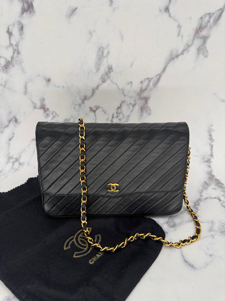 Chanel Timeless with Diagonal Stitch