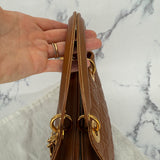 Medium Lady Dior in Rare Caramel Brown