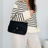 Chanel Timeless with Diagonal Stitch