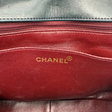 Chanel V-Stitch Turnlock Shoulder Bag