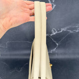 Rare Chanel Caviar Kelly Bag in Cream