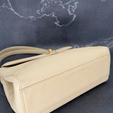 Rare Chanel Caviar Kelly Bag in Cream