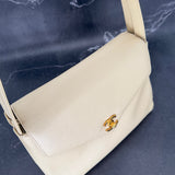 Rare Chanel Caviar Kelly Bag in Cream