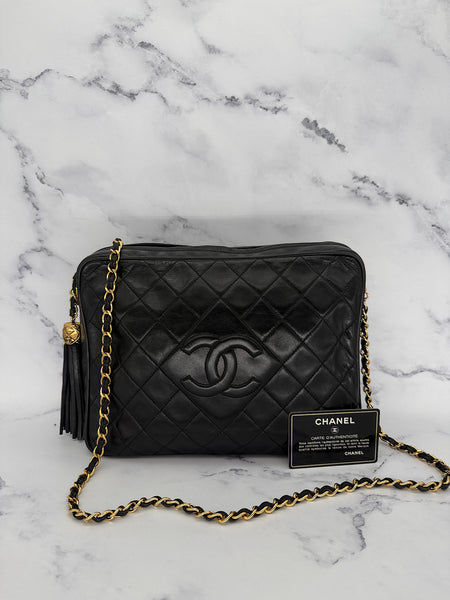 Chanel Diamond Stitch Camera Bag