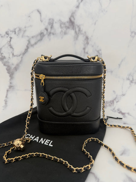 Chanel Caviar Vanity Case