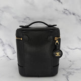 Chanel Vintage Caviar Vanity Case