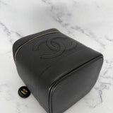 Chanel Vintage Caviar Vanity Case