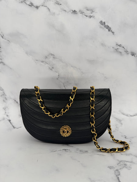 Chanel Half Moon Classic Flap