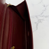 Rare Chanel Classic Full Flap in Burgundy
