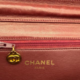 Rare Chanel Classic Full Flap in Burgundy