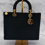 Dior Large Lady Dior in Nylon