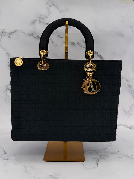 Dior Large Lady Dior in Nylon