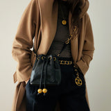 Rare Chanel Decacoco Mini Drawstring Bag