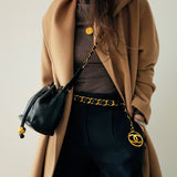 Rare Chanel Decacoco Mini Drawstring Bag