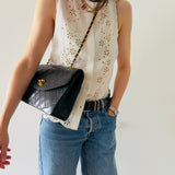 Chanel Timeless Classic Double Chain Single Flap