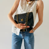 Chanel Timeless Classic Double Chain Single Flap