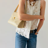 Rare Chanel Caviar Kelly Bag in Cream