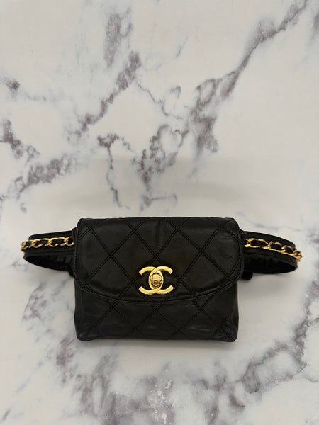 Chanel Iconic Belt Bag in Black