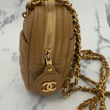 Iconic Chanel Camera Bag in Beige