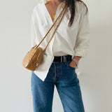 Iconic Chanel Camera Bag in Beige