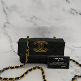 Chanel Big Logo Mini Flap