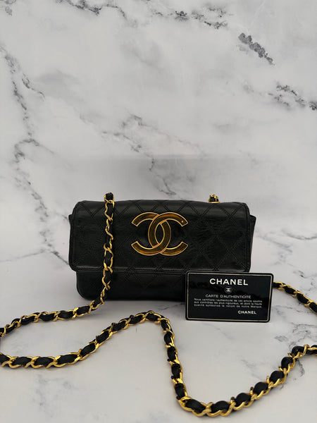 Chanel Big Logo Mini Flap