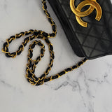 Chanel Big Logo Mini Flap
