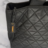 Rare Chanel Turnlock Matelasse Tote