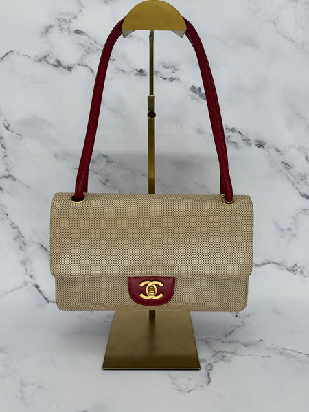 Rare Chanel Bicolor Classic Flap