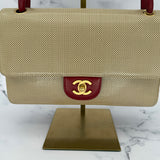 Rare Chanel Bicolor Classic Flap